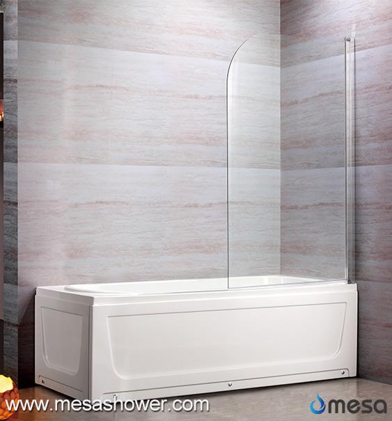 Samtímis Hönnun Ný Stíll Frameless Pivot Bathtub Bath Tub Skjár