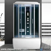 Standa einn Rektangel Bath & Shower Cabin Herbergi Combo M-510-A