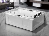 2 einstaklingar Whirlpool Acrylic Massage Bathtub